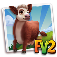 Cowsmall Adult Kentshirered, , Jan har lige opdrættet Lille rød Kentshire-præmieminiko!, Jan er blevet færdig med at træne Lille rød Kentshire-præmieminiko i FarmVille 2! Snup lidt ekstra mælk, så du kan fodre de nye dyreunger!