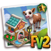 Quest V4 Milestone 4, , Timo hat gerade das vollständig aufgewertete Haustierhaus eingefordert und ein Norwegisches Rotviehkalb gewonnen!, Timo hat eine großartige Belohnung gewonnen!